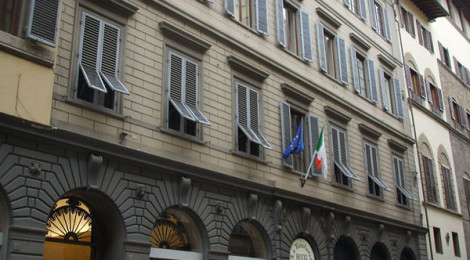 Palazzo Altoviti-Sangalletti, dove si trovava il Caffè Doney. Fonte: Wikimedia Commons
