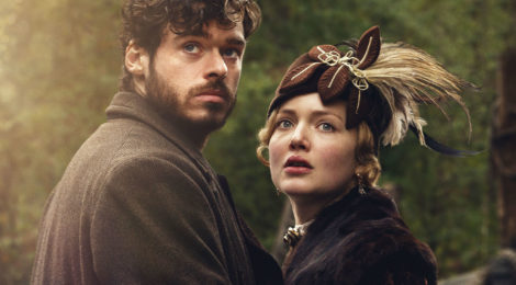 Un'immagine tratta dalla versione BBC (2015) de "L'amante di Lady Chatterley" con Holliday Grainger e Richard Madden