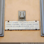Firenze, targa della Divina Commedia