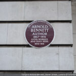 Targa Arnold Bennett, Londra